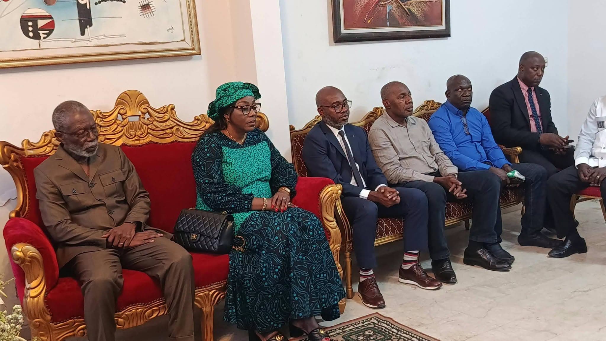 La MUDDESI aux côtés de la famille  Kouamé ABOH.